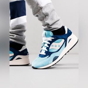 Men’s Saucony Shadow 6000 Shoes - Royal/White/Blue